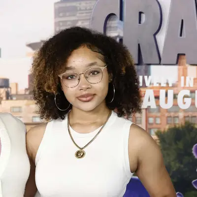 Dannah Lane wearing glasses