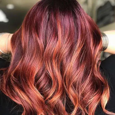 Mahogany Hair Color Bright