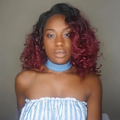 Mahogany Hair Color Tousled