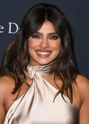 Priyanka Chopra with medium-length hair