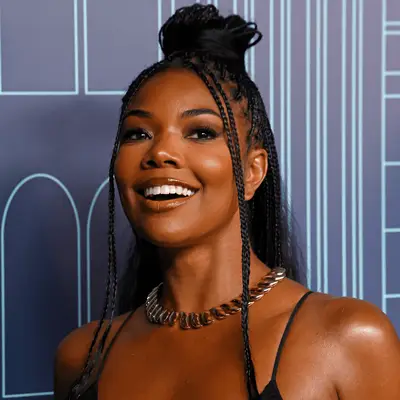 gabrielle union wearing microbraids