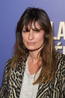 Caroline de Maigret with wispy fringed hair