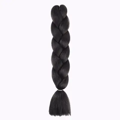 Latched and Hooked bundle of braiding hair