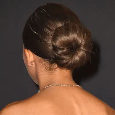 Chignon hairstyles Classic Low Bun Zendaya