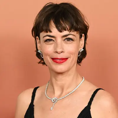 Berenice Bejo with a cropped wavy shag hairstyle