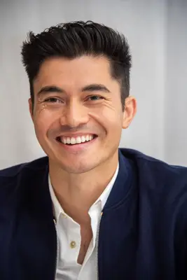 Henry Golding with a Squared Quiff