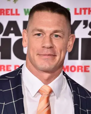 John Cena with a modern flat top