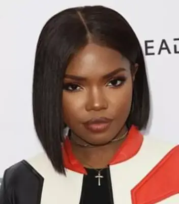 Ryan Destiny sleek asymmetrical bob sew-in
