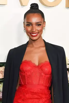 Jasmine Tookes braided bun