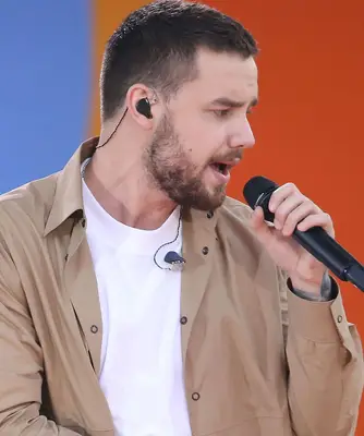 Liam Payne with a crew cut hairstyle at the 2018 