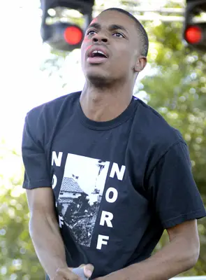 Vince Staples with a crew cut hairstyle at the 2015 ACL Music Festival in Austin, Texas