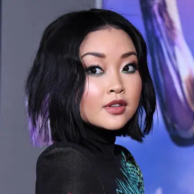 Purple Balayage In Between Lana Condor