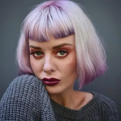 Purple Balayage Orchid Ends