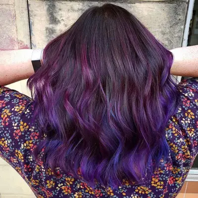 Purple Balayage Royal
