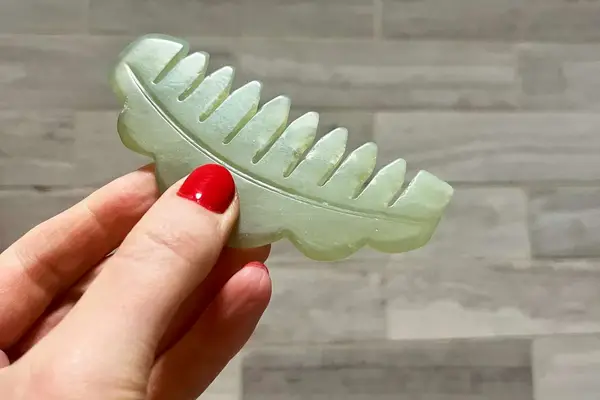 The Flathead Products Scalp Massager on a counter