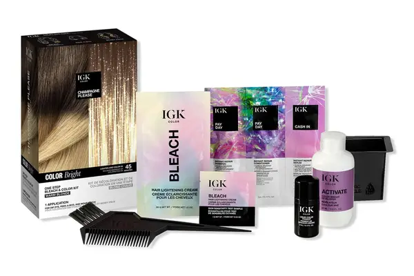 Ulta IGK Color Bright One Step Bleach & Color Kit