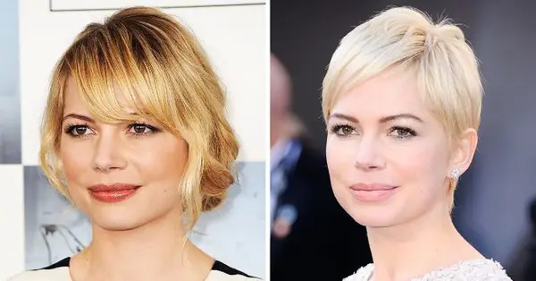 michelle williams hairstyles