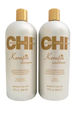 CHI Keratin Shampoo and Conditioner