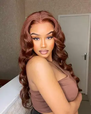 strawberry auburn hair