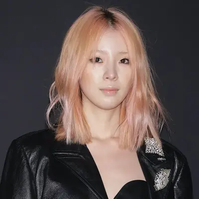 Rose Gold Hair Faded Watermelon Irene Kim