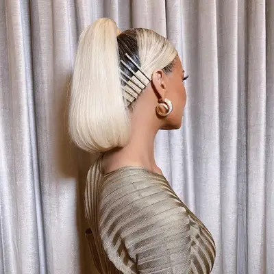 Ponytail Hairstyles Bedazzled Dorit Kemsley