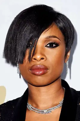 Jennifer Hudson with asymmetrical pixie