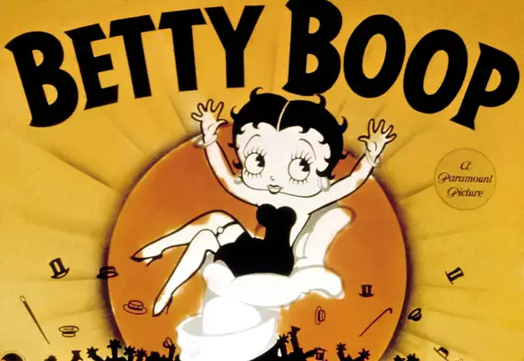 Betty Boop in an illustration from the 1930s.