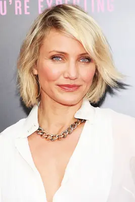 Cameron Diaz with blonde bob