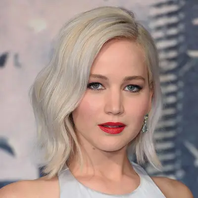 White Blonde Hair Jennifer Lawrence