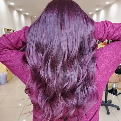 Plum Hair Color Undertones