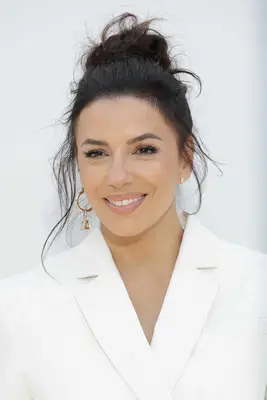 Close up of Eva Longoria with updo