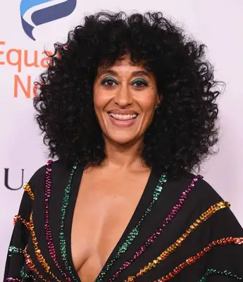 Tracee Ellis Ross natural, curly, voluminous bob