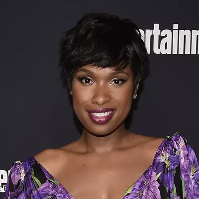 jennifer hudson with pixie cut and bangs at people event in nyc