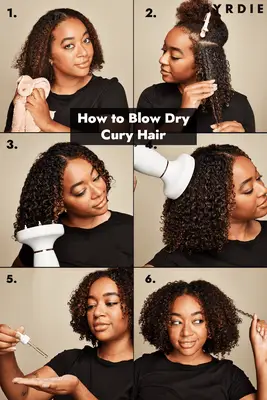 Stylists Say This Is Exactly How to Blow Dry Curly Hair