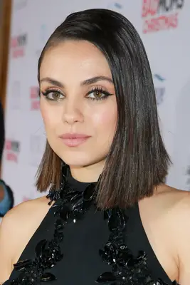 Mila Kunis with blunt bob