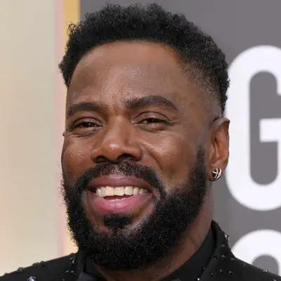 Colman Domingo with drop fade and beard
