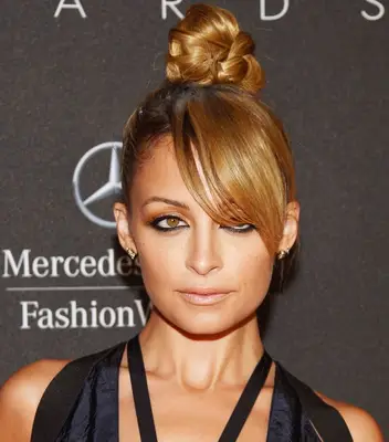 Nicole richie braided top knot 