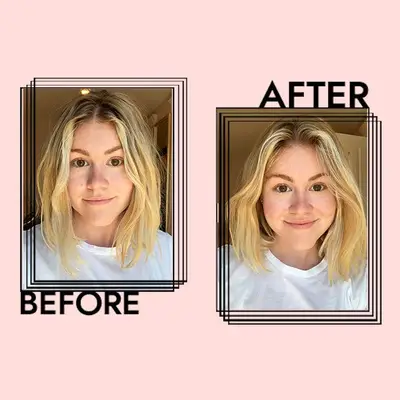 Olaplex No. 7 Bonding Oil Results on Melony Forcier