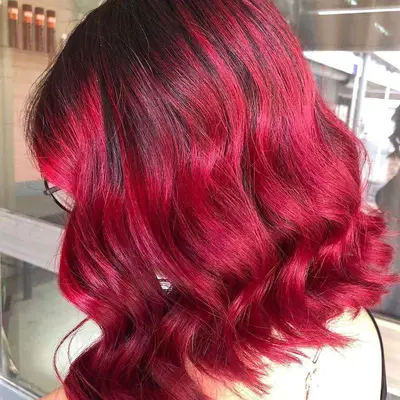 Dark Red Hair Colors Merlot Waves