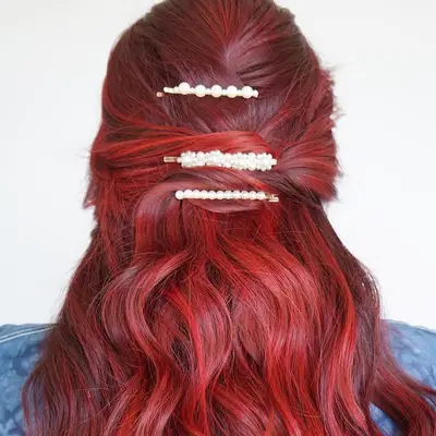Dark Red Hair Colors Accessorized