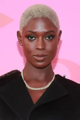 Jodie Turner Smith with buzzed pixie