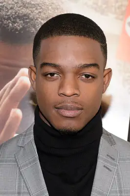 Stephan James with buzz cut 
