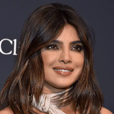 priyanka chopra wearing bangs