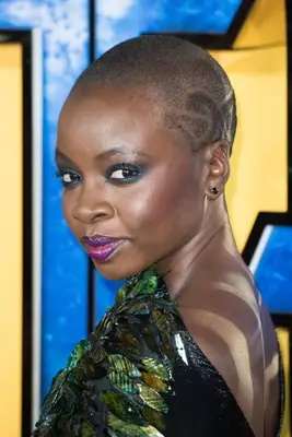 Danai Gurira buzz cut