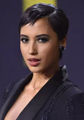 Andy Allo with Pixie Haircut