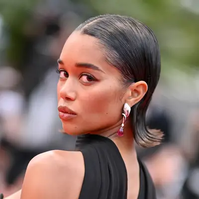 Laura Harrier with haircut for thin hair to look thicker