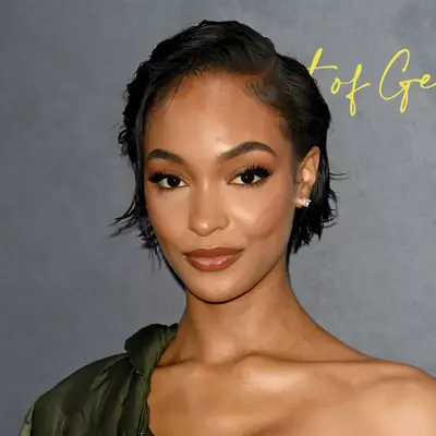 Jouradan Dunn with bixie haircut for thin hair to look thicker