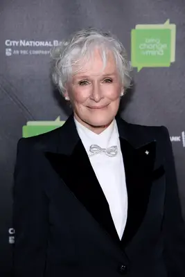 Glenn Close with short hair