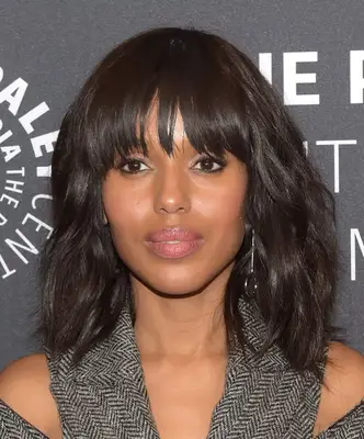 Kerry Washington with Shoulder-Length hair With Waves