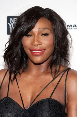 Serena Williams with an Asymmetric Bob